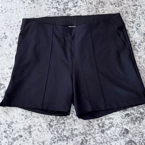 Adidas Women's Pintuck 5-inch Pull-On Golf Shorts Black